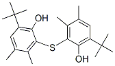 2,2'-thiobis[6-tert-butyl-3,4-xylenol] Structure
