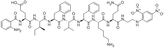 ABZ-EIFVKKQ-EDDNP Structure