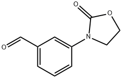3-(2-ketooxazolidin-3-yl)benzaldehyde Structure