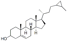 24,26-Cyclocholest-5-en-3-ol Structure