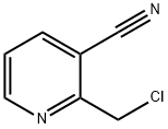 2-(클로로에틸)니코티노니트릴 구조식 이미지