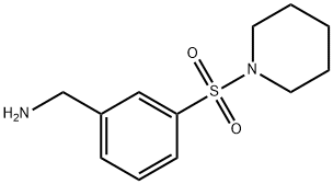 3-(Piperidine-1-sulfonyl)benzylamine Structure