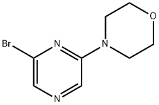2-BROMO-6-MORPHOLINOPYRAZINE Structure