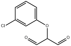 2-(3-CHLOROPHENOXY)MALONDIALDEHYDE
 Structure