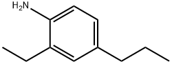 Benzenamine,  2-ethyl-4-propyl- Structure