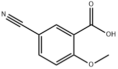 5-cyano-2-methoxybenzoic acid Structure