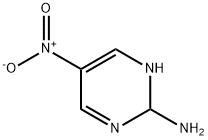 2-Pyrimidinamine, 1,2-dihydro-5-nitro- (9CI) Structure