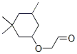 [(3,3,5-trimethylcyclohexyl)oxy]acetaldehyde Structure