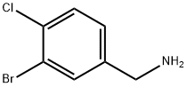 (3-BroMo-4-chlorophenyl)MethanaMine Structure