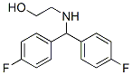 2-[[bis(4-fluorophenyl)methyl]amino]ethanol Structure