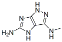 Imidazo[4,5-c]pyrazole-3,5-diamine,  1,4-dihydro-N3-methyl-  (9CI) 구조식 이미지