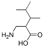 펜탄산,2-(아미노메틸)-3,4-디메틸- 구조식 이미지