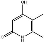 2(1H)-Pyridinone,4-hydroxy-5,6-dimethyl- Structure