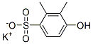 potassium hydroxydimethylbenzenesulphonate Structure