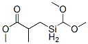 methyl 3-(dimethoxymethylsilyl)isobutyrate Structure