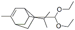 5-(diethoxymethyl)-2-methyl-8-(1-methylethyl)bicyclo[2.2.2]oct-2-ene Structure