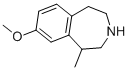 8-METHOXY-1-METHYL-2,3,4,5-TETRAHYDRO-1H-3-BENZAZEPINE Structure