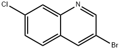 3-Bromo-7-chloroquinoline Structure