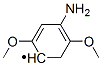 페닐,4-아미노-2,5-디메톡시-(9CI) 구조식 이미지