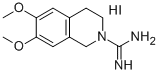 6,7-DIMETHOXY-3,4-DIHYDROISOQUINOLINE-2(1H)-CARBOXIMIDAMIDE HYDROIODIDE 구조식 이미지