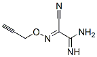 Ethanimidamide,  2-cyano-2-[(2-propynyloxy)imino]-  (9CI) 구조식 이미지
