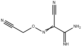 Ethanimidamide,  2-cyano-2-[(cyanomethoxy)imino]- 구조식 이미지