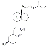 (3β,5Z,7R,8α,22E)-9,10-Secoergosta-5,10(19),22-triene-3,7,8-triol Structure