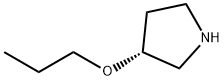 (R)-3-PROPOXY-PYRROLIDINE Structure