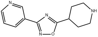 3-(5-PIPERIDIN-4-YL-1,2,4-OXADIAZOL-3-YL)PYRIDINE
 구조식 이미지