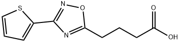 4-(3-THIEN-2-YL-1,2,4-OXADIAZOL-5-YL)BUTANOICACID
 Structure