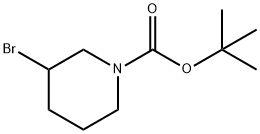 1-N-BOC-3-BROMOPIPERIDINE Structure