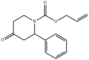 1-ALLOC-2-PHENYL-PIPERIDIN-4-ONE Structure