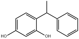 4- (1- 페닐 에틸) - 벤젠 -1,3- 다이 올 구조식 이미지