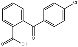 2-(4-Chlorobenzoyl)benzoic acid Structure