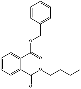 Benzyl butyl phthalate Structure