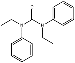 1,3-Diethyl-1,3-diphenylurea Structure
