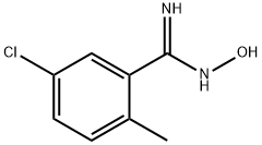 5-CHLORO-N-HYDROXY-2-METHYL-BENZAMIDINE Structure