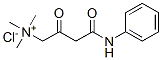 (4-anilino-2,4-dioxobutyl)trimethylammonium chloride 구조식 이미지