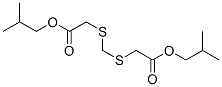 bis(2-methylpropyl) 2,2'-[methylenebis(thio)]bisacetate Structure