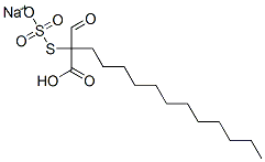 sodium C-dodecyl [2-(sulphonatothio)ethyl]carbamate 구조식 이미지