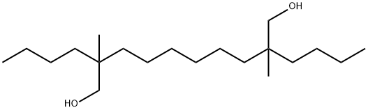 2,9-Dibutyl-2,9-dimethyl-1,10-decanediol Structure