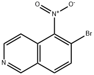 6-BROMO-5-NITRO-ISOQUINOLINE Structure