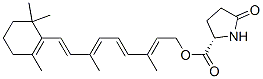 5-oxo-L-proline, ester with retinol 구조식 이미지