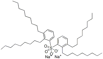 비스(디노닐페닐)황산나트륨 구조식 이미지