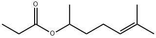 1,5-dimethylhex-4-enyl propionate Structure