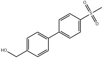 4-(4-Methanesulfonylphenyl)benzyl alcohol Structure