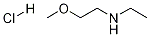 EthanaMine, N-ethyl-2-Methoxy-, hydrochloride Structure