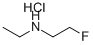 N-ETHYL-2-FLUOROETHANAMINE HYDROCHLORIDE Structure