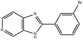 2-(3-BROMO-PHENYL)-1H-IMIDAZO[4,5-C]PYRIDINE Structure