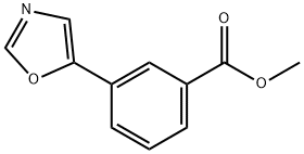 메틸3-(1,3-옥사졸-5-일)벤조에이트 구조식 이미지